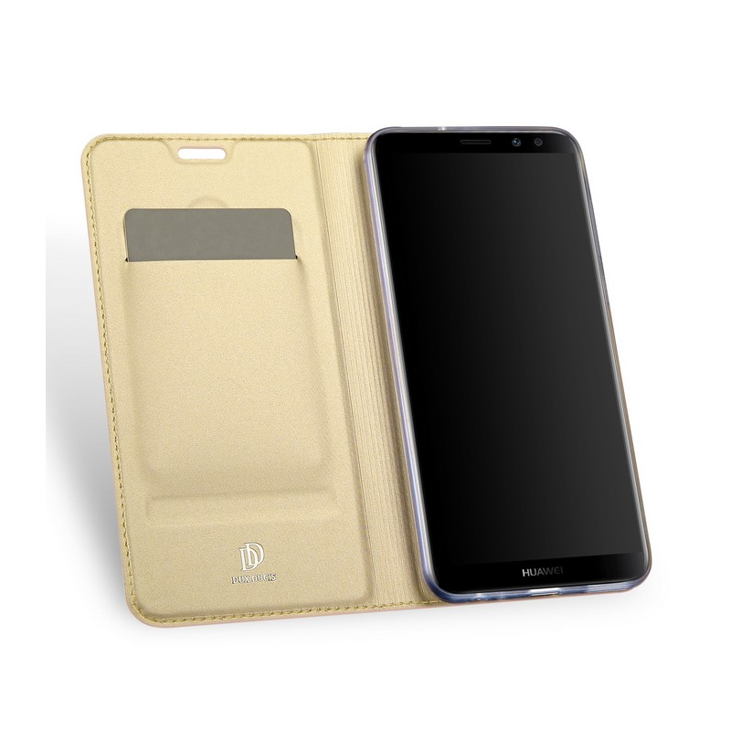 Husa Huawei Mate 10 Lite Dux Ducis Flip Stand Book - Auriu
