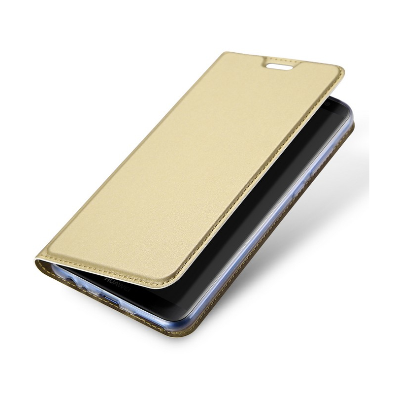 Husa Huawei Mate 10 Lite Dux Ducis Flip Stand Book - Auriu