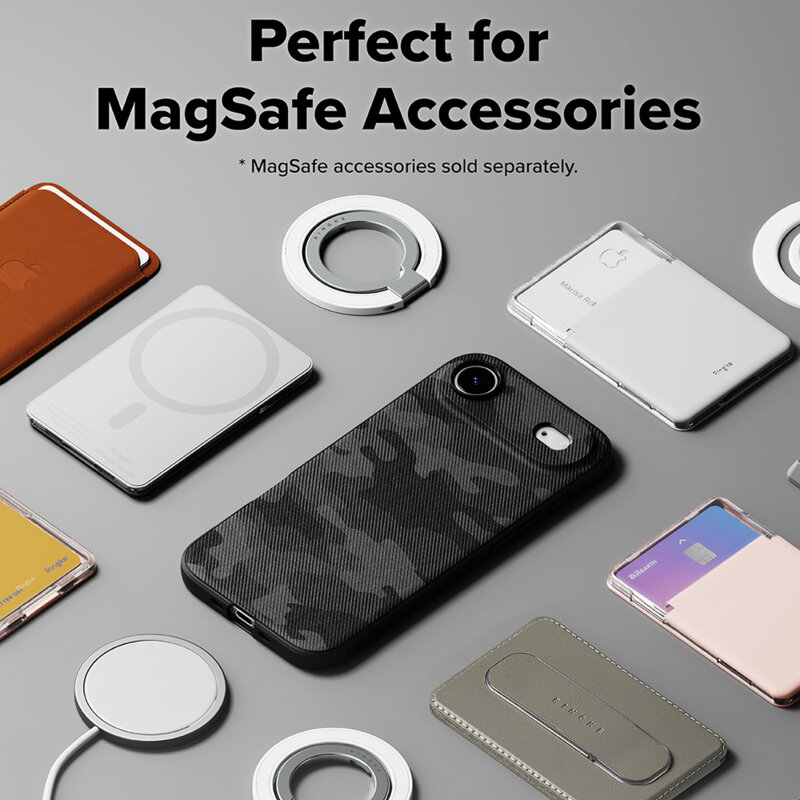 Husa iPhone 17 Air Ringke Onyx MagSafe, camuflaj