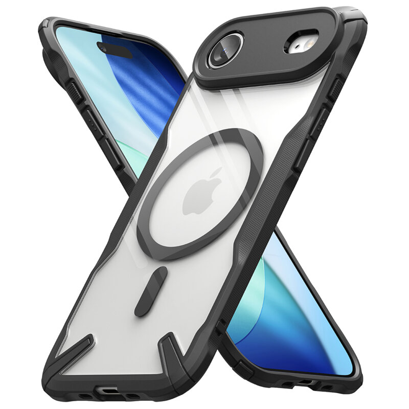 Husa iPhone 17 Air Ringke Fusion X MagSafe, negru