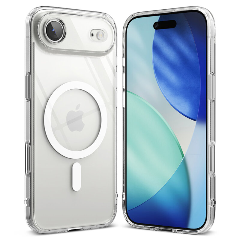 Husa iPhone 17 Air Ringke Fusion MagSafe, transparenta
