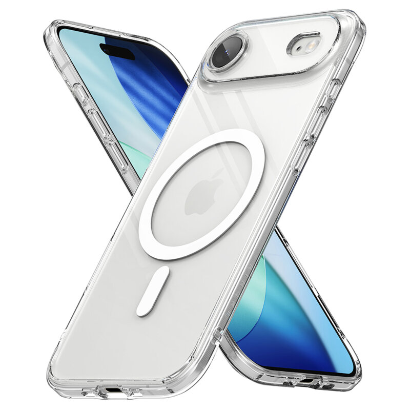 Husa iPhone 17 Air Ringke Fusion MagSafe, transparenta