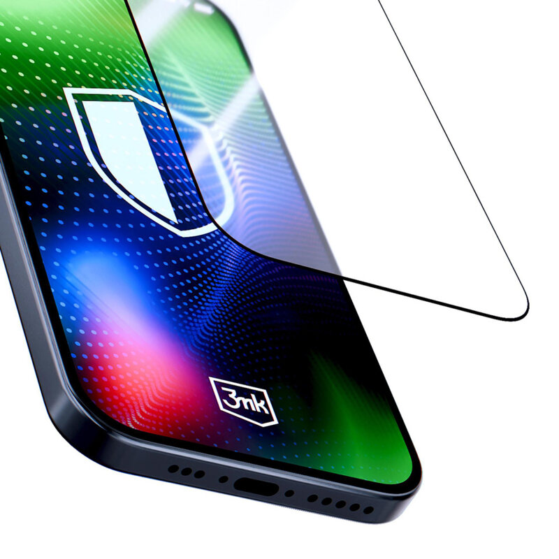 Folie iPhone 17 Pro Max 3mk Hardy Ultra Glass, negru