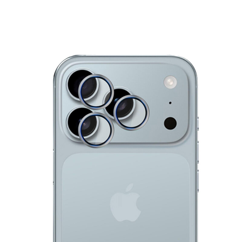 Folie iPhone 17 Pro 3mk Hardy Lens Protection Pro, gri