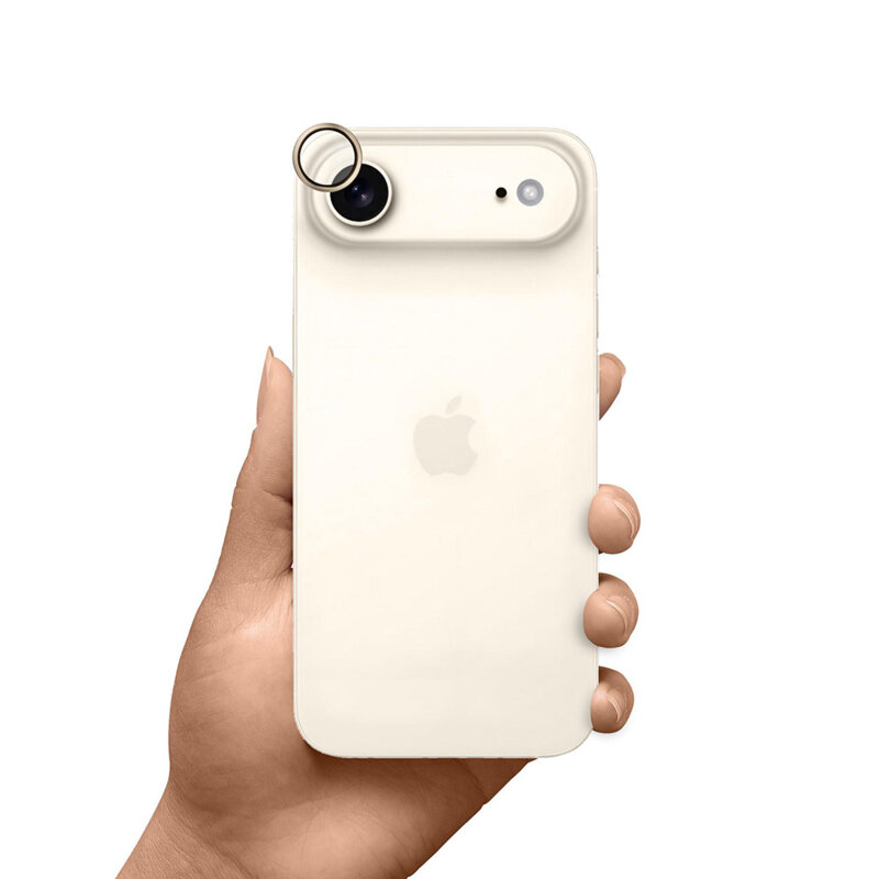 Folie iPhone 17 Air 3mk Hardy Lens Protection Pro, auriu