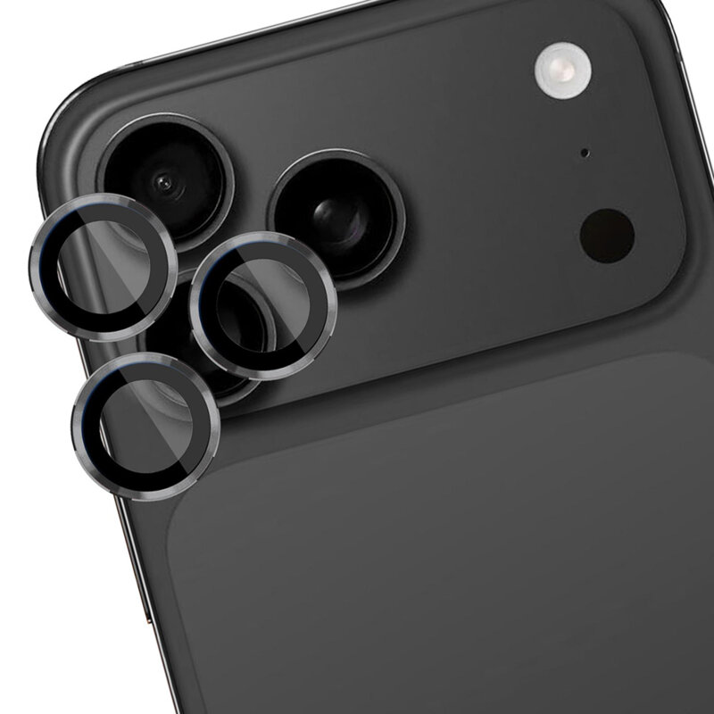 Folie iPhone 17 Pro 3mk Lens Protection Pro, gri