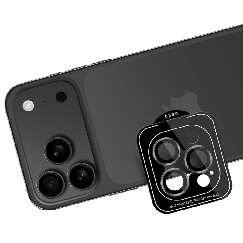 Folie iPhone 17 Pro 3mk Lens Protection Pro, gri