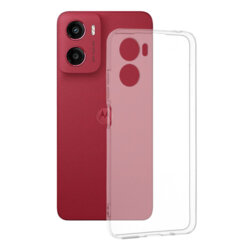 Husa Motorola Moto G05 Techsuit Clear Silicone, transparenta