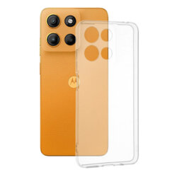 Husa Motorola Moto G15 Techsuit Clear Silicone, transparenta
