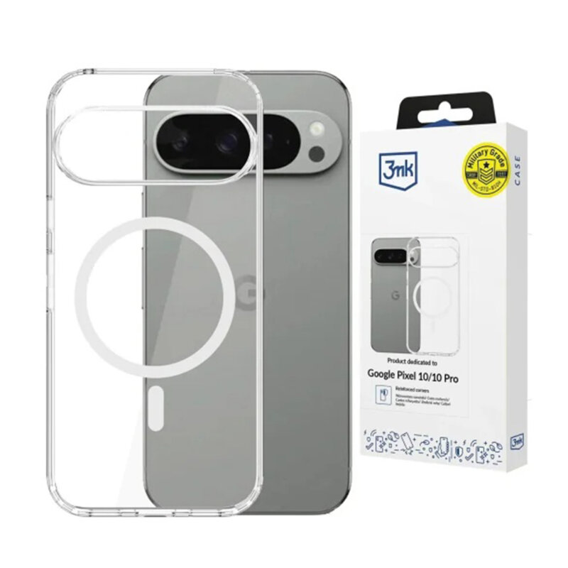 Husa Google Pixel 10 3mk Armor MagCase, transparenta
