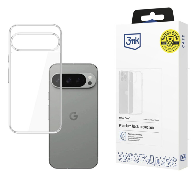 Husa Google Pixel 10 3mk Armor Case, transparenta