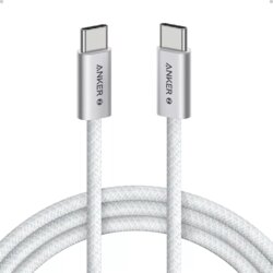 Cablu tip C Ultra Fast Charging 240W, 1m Anker Zolo, alb