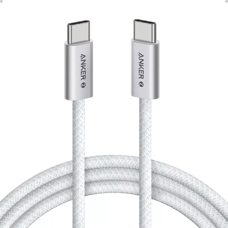 Cablu tip C Ultra Fast Charging 240W, 1m Anker Zolo, alb