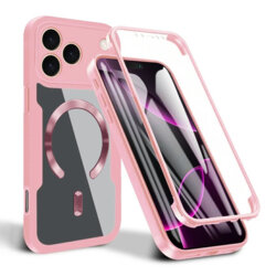 Husa 360° iPhone 17 Pro Max Techsuit ColorVerse MagSafe, roz