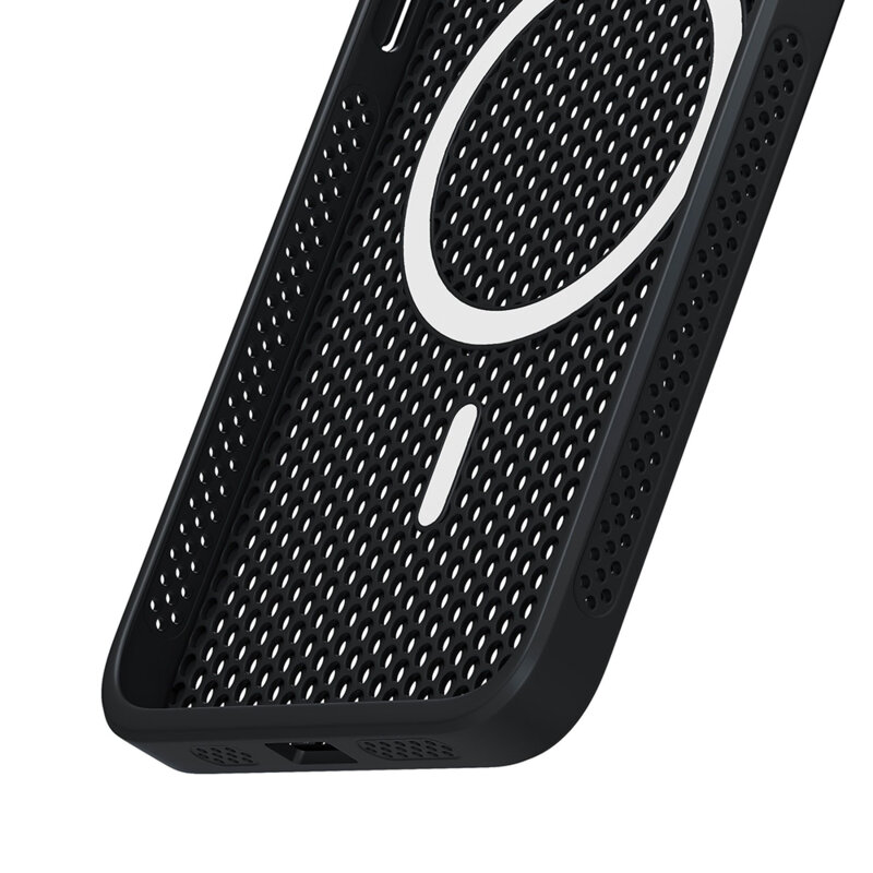 Husa iPhone 16 Pro Max 3mk COOLing MagCase, negru