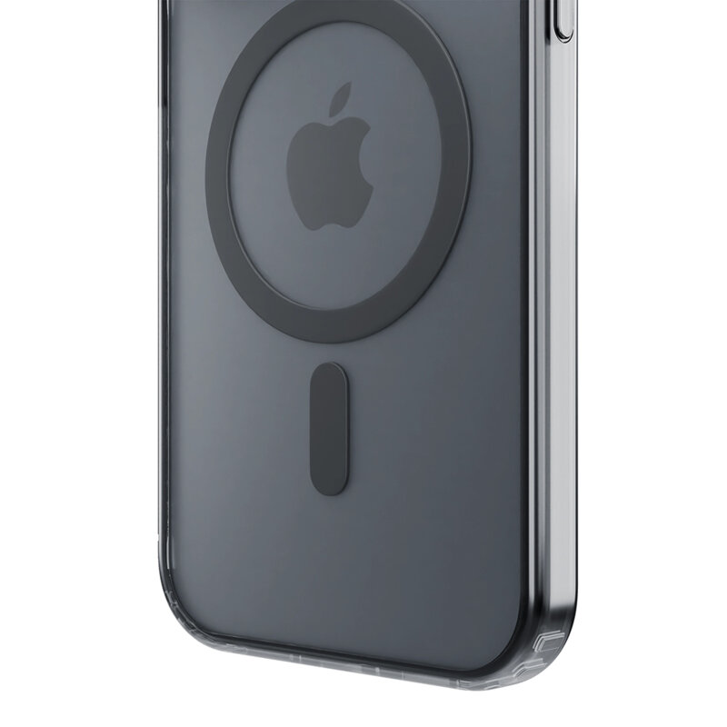 Husa iPhone 16 Pro Max premium 3mk Frosty MagCase, negru