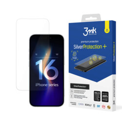 Folie iPhone 16 3mk SilverProtection+, transparenta