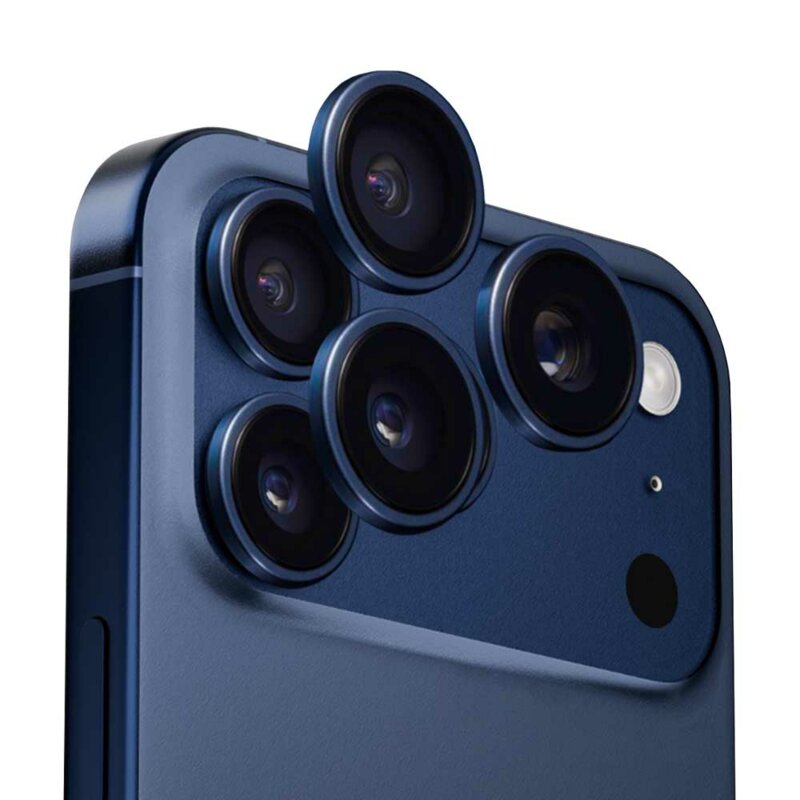 Folie iPhone 17 Pro Max ANANK AR Lens Guard, albastru