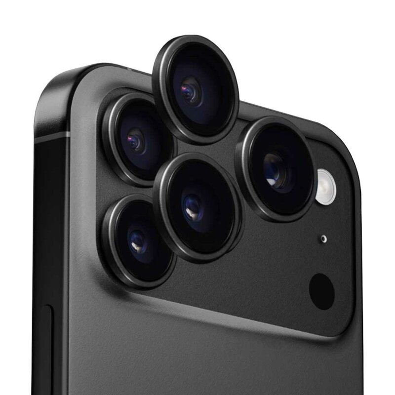 Folie iPhone 17 Pro Max ANANK AR Lens Guard, negru