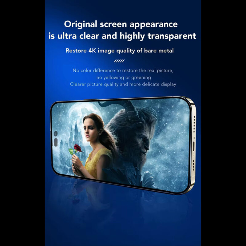 Folie sticla iPhone 17 Air ANANK 2.5D Full Glass Screen Protector, negru