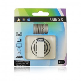 Stick USB 2.0 4 GB Imro White