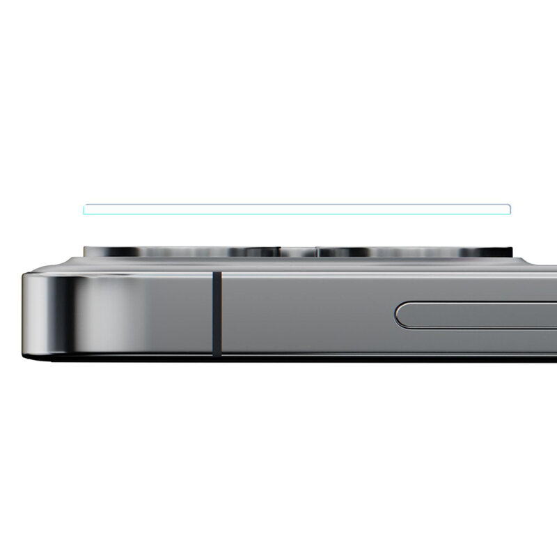 Folie iPhone 17 Pro 3mk Lens Pro Full Cover, negru/transparenta