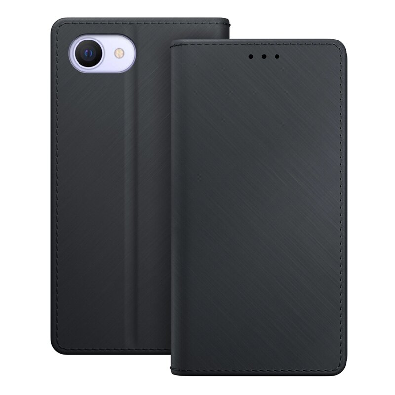 Husa iPhone 16e 3mk Wallet Case, negru