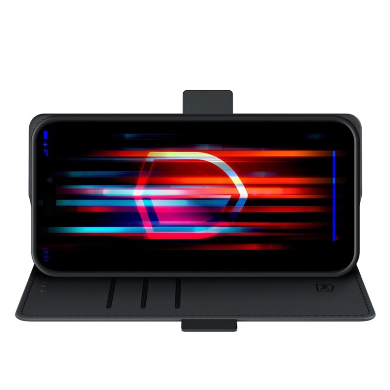 Husa iPhone 16e 3mk Wallet Case, negru