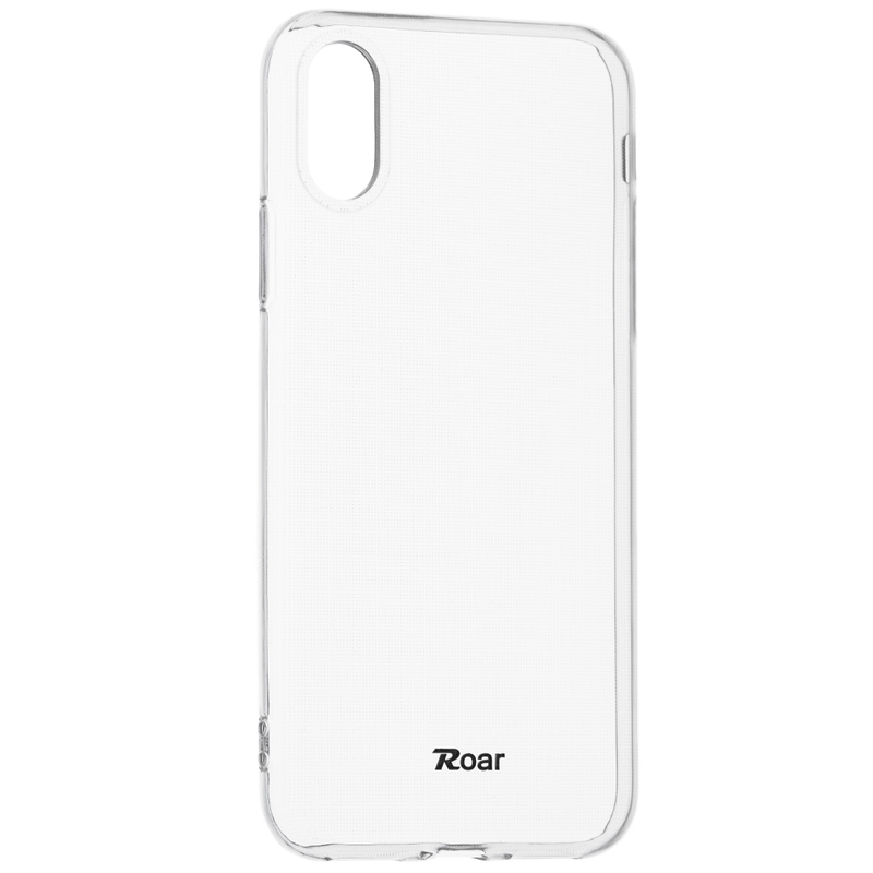 Husa iPhone X, iPhone 10 Roar Colorful Jelly Case - Transparent