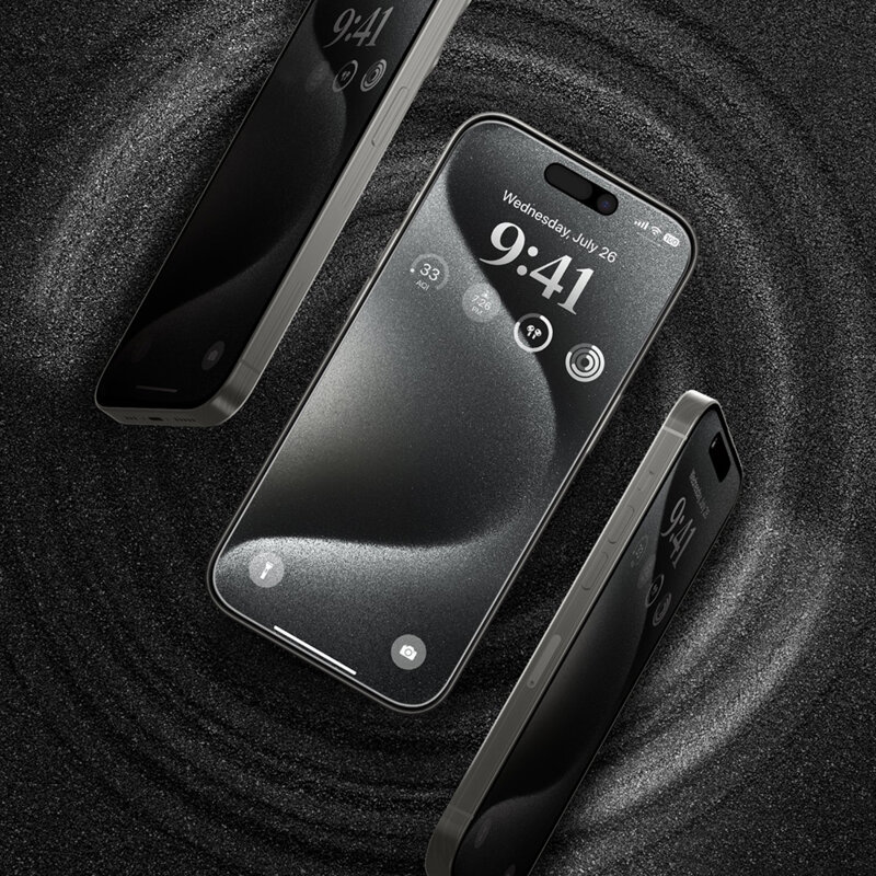 Folie sticla iPhone 17 ANANK 2.5D 2X Reinforced Privacy Screen Protector, negru
