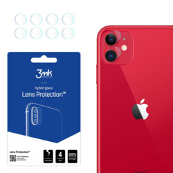 [Pachet 4x] Folie iPhone 11 3mk Lens Protection, transparenta