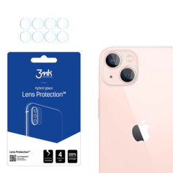 [Pachet 4x] Folie iPhone 14 3mk Lens Protection, transparenta