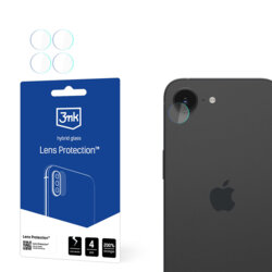 [Pachet 4x] Folie iPhone 16e 3mk Lens Protection, transparenta
