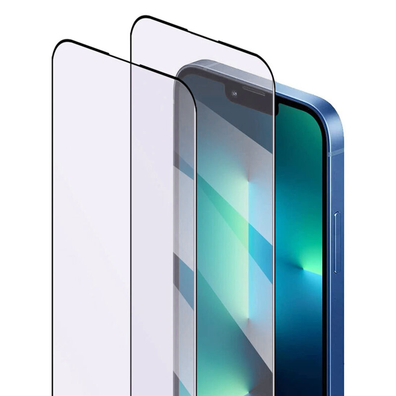 Folie sticla iPhone 17 Air ANANK 2.5D 5X Reinforced Anti-blue Light Screen Protector, negru