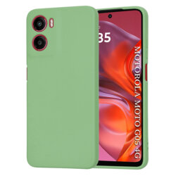 Husa silicon Motorola Moto G05 Techsuit SoftFlex, verde deschis