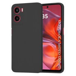 Husa silicon Motorola Moto G05 Techsuit SoftFlex, negru