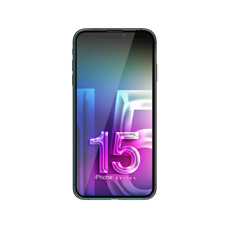 Folie sticla iPhone 15 3mk HardGlass Max Lite, negru