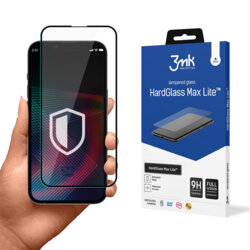 Folie sticla iPhone 13 3mk HardGlass Max Lite, negru
