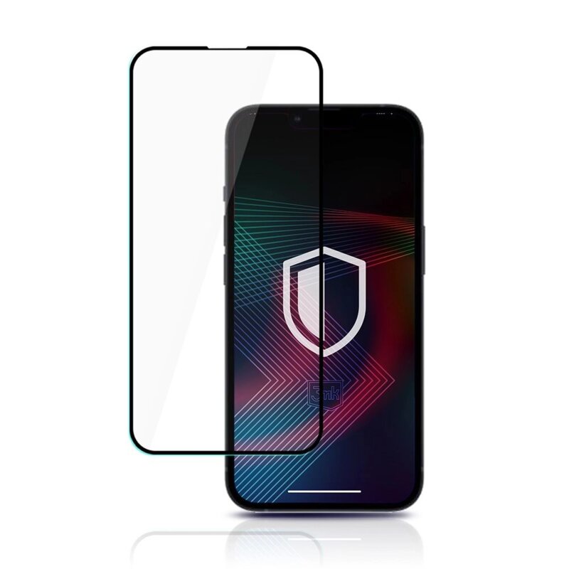 Folie sticla iPhone 13 3mk HardGlass Max Lite, negru