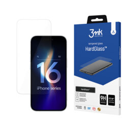 Folie sticla iPhone 16 Pro Max 3mk HardGlass, transparenta
