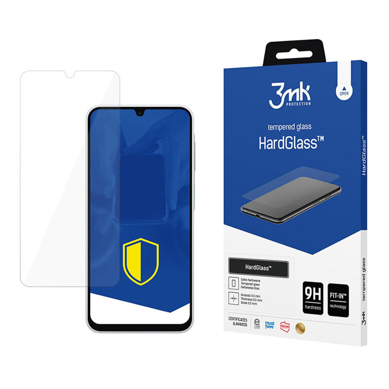 Folie sticla Samsung Galaxy A26 5G 3mk HardGlass, transparenta