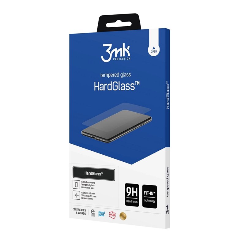 Folie sticla Samsung Galaxy A17 5G 3mk HardGlass Tempered Screen Protector, transparenta