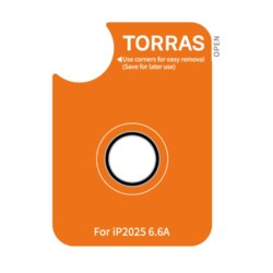 Folie camera iPhone 17 Air Torras Lensguard Camera Protector, negru