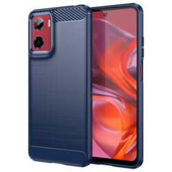 Husa Motorola Moto G05 Techsuit Carbon Silicone, albastru
