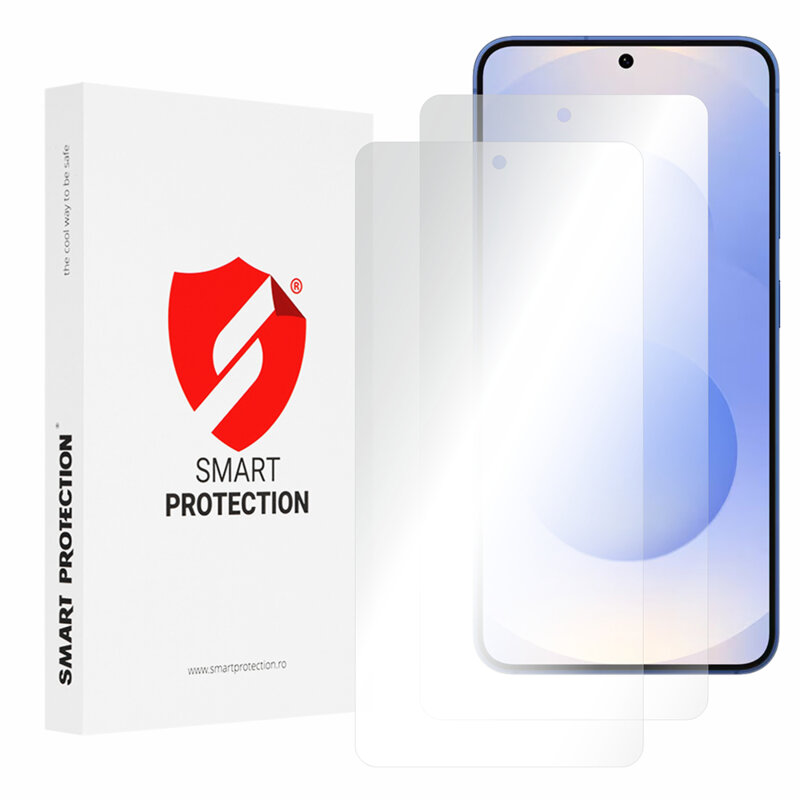[Pachet 2x] Folie regenerabila premium Samsung Galaxy S25 FE Smart Protection Classic, transparenta