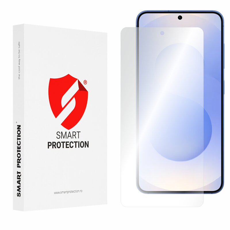 [Pachet 2x] Folie regenerabila premium Samsung Galaxy S25 FE Smart Protection Classic, transparenta