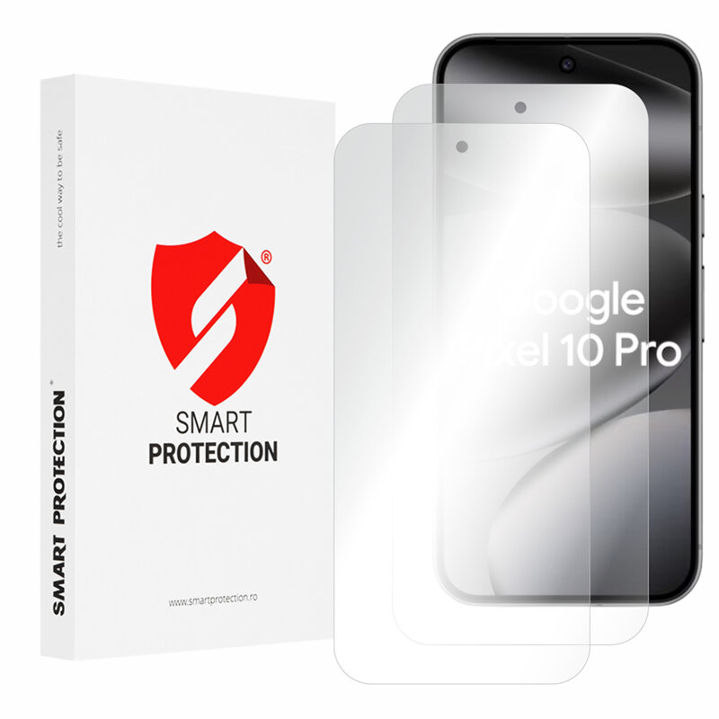 [Pachet 2x] Folie regenerabila premium Google Pixel 10 Pro Smart Protection Classic, transparenta