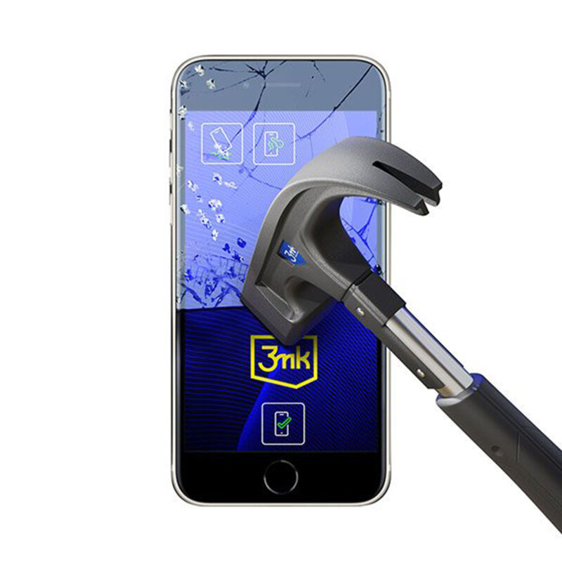 Folie iPhone 8 3mk FlexibleGlass, transparenta