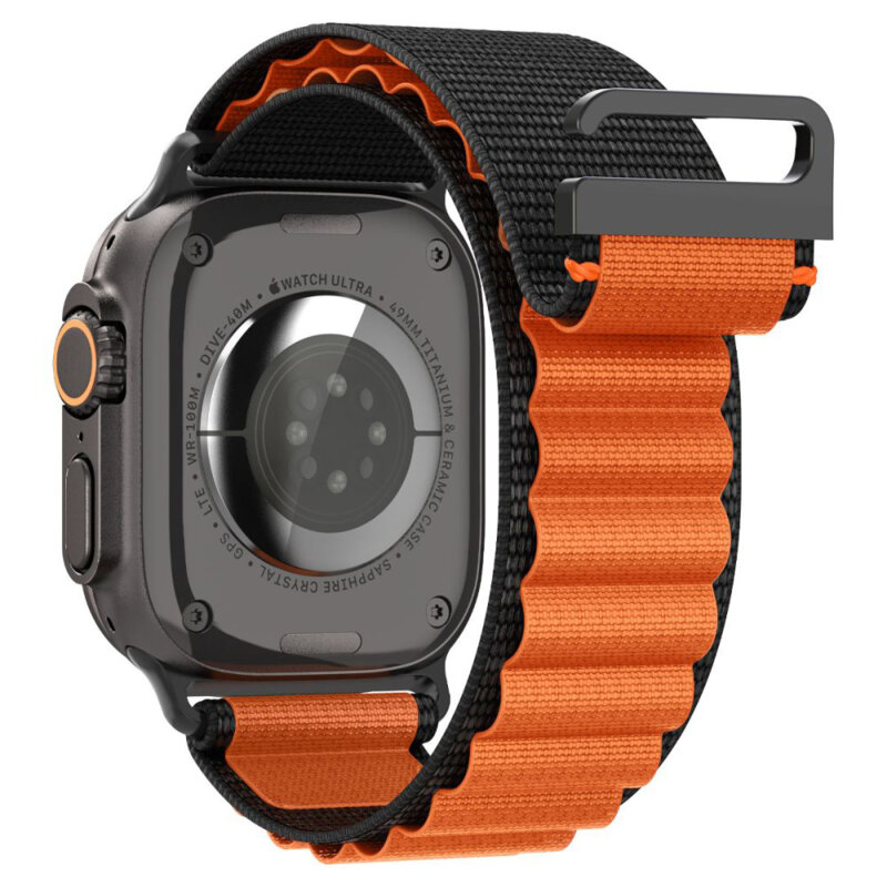 Curea Apple Watch Ultra Spigen WBF1, portocaliu