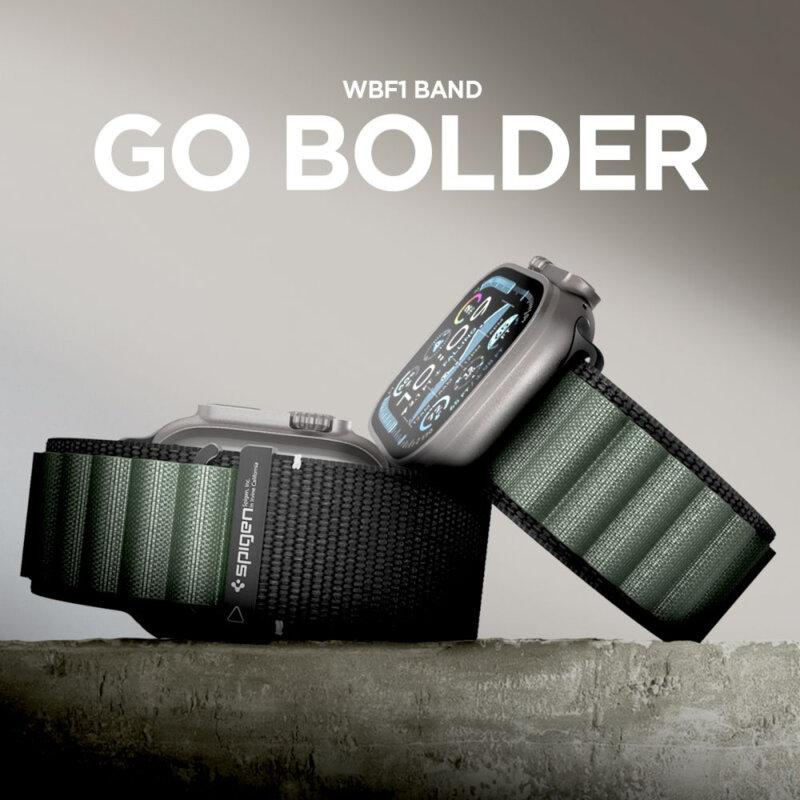 Curea Apple Watch Ultra Spigen WBF1, verde